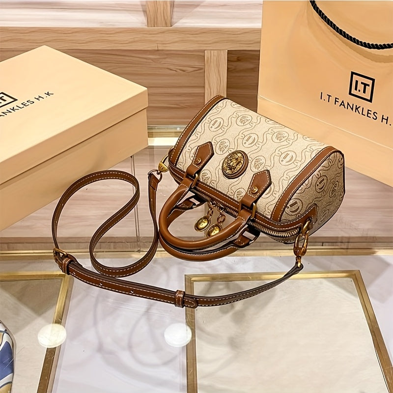 Luxury Boston Pillow Bag - Trendy Women's Shoulder Crossbody Handbag