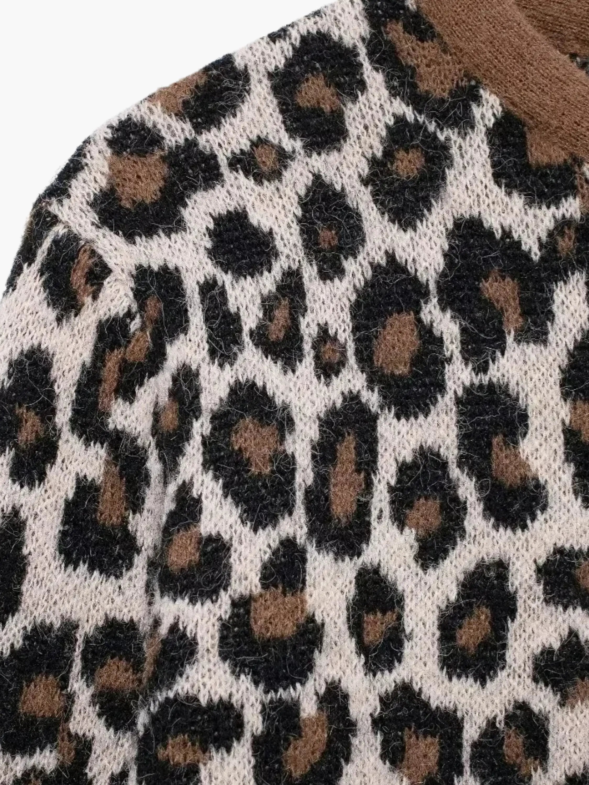 Leopard Print Cardigan