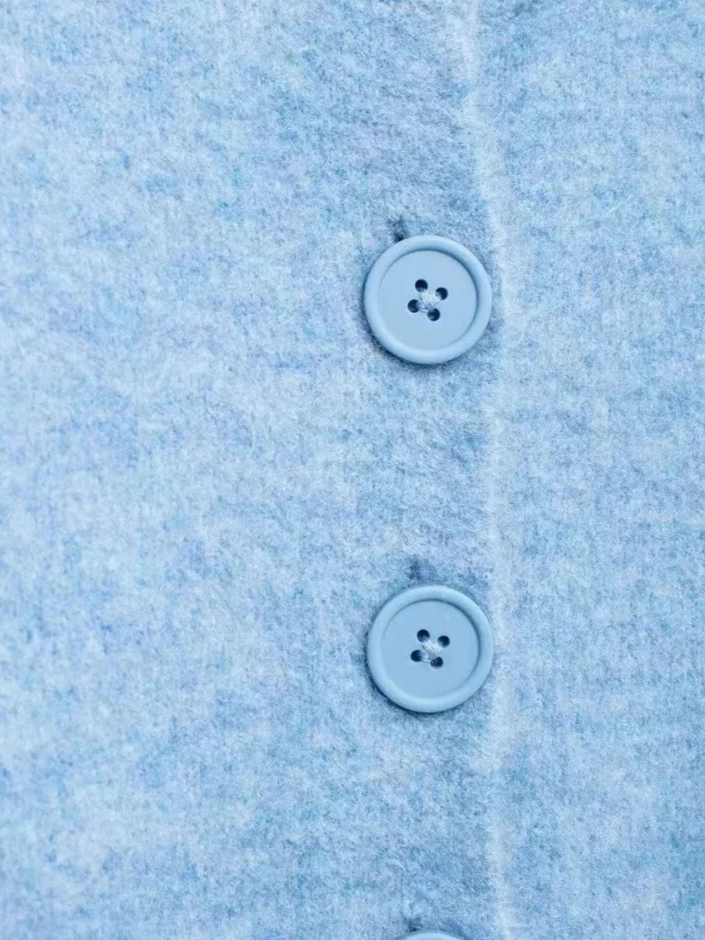 Cropped Knit Cardigan with Button Placket