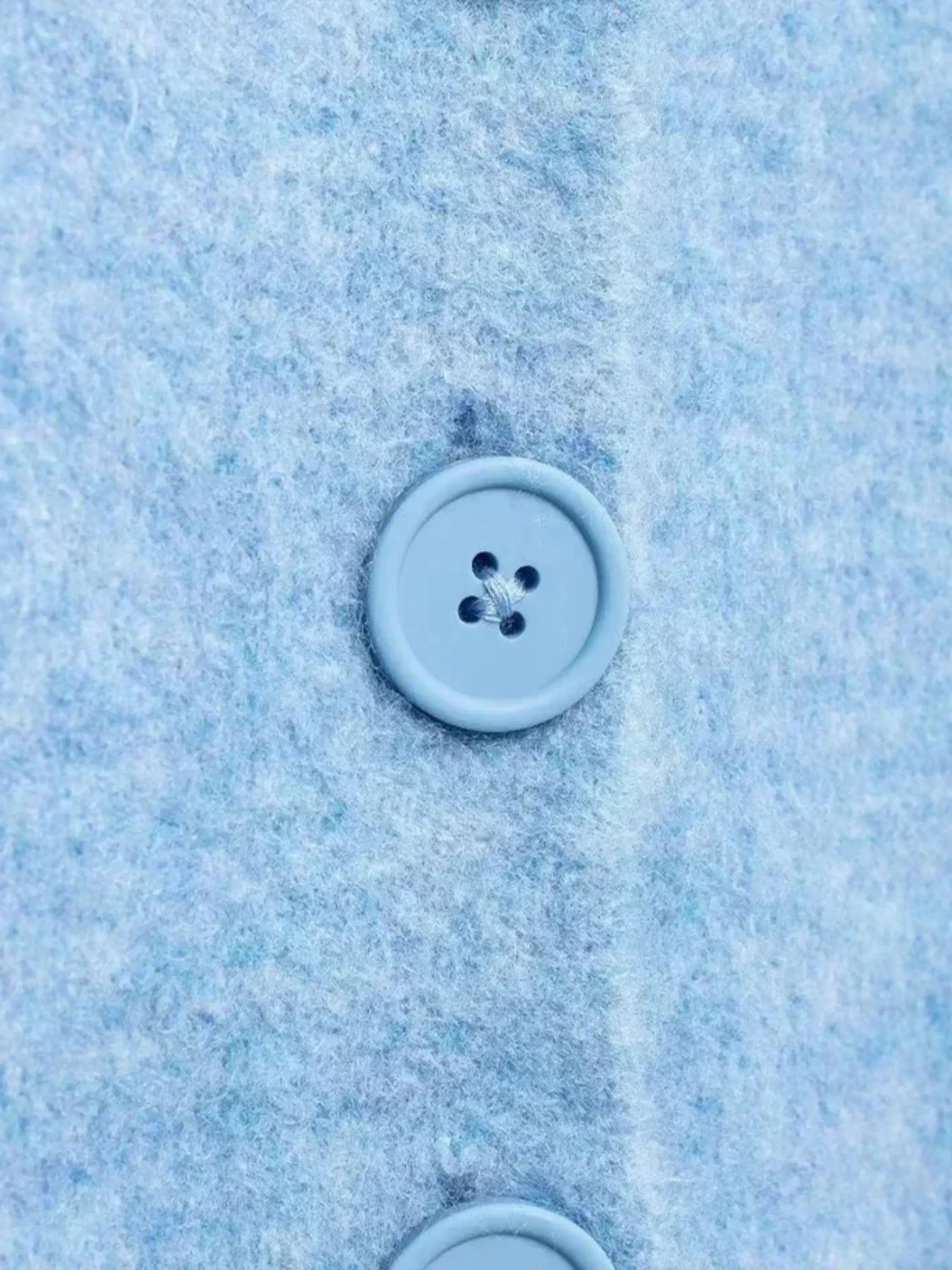 Cropped Knit Cardigan with Button Placket