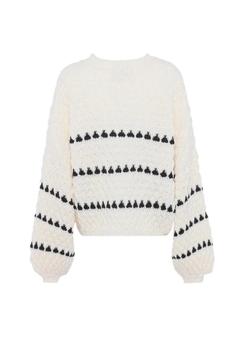 Elegant Vanilla Sweater