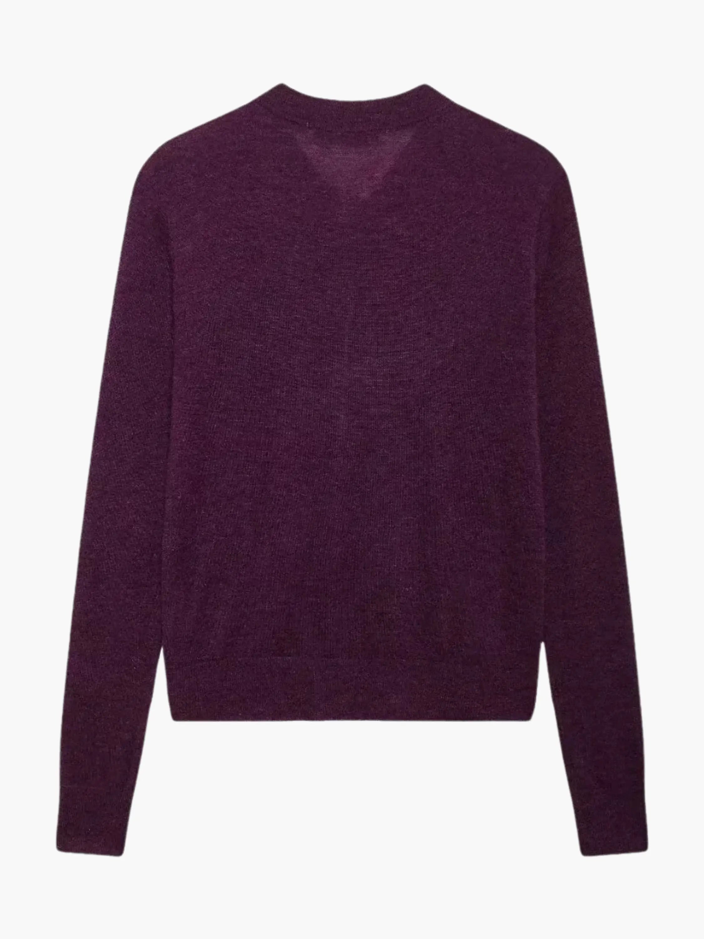 Cardigan with Tie Neckline and Pockets