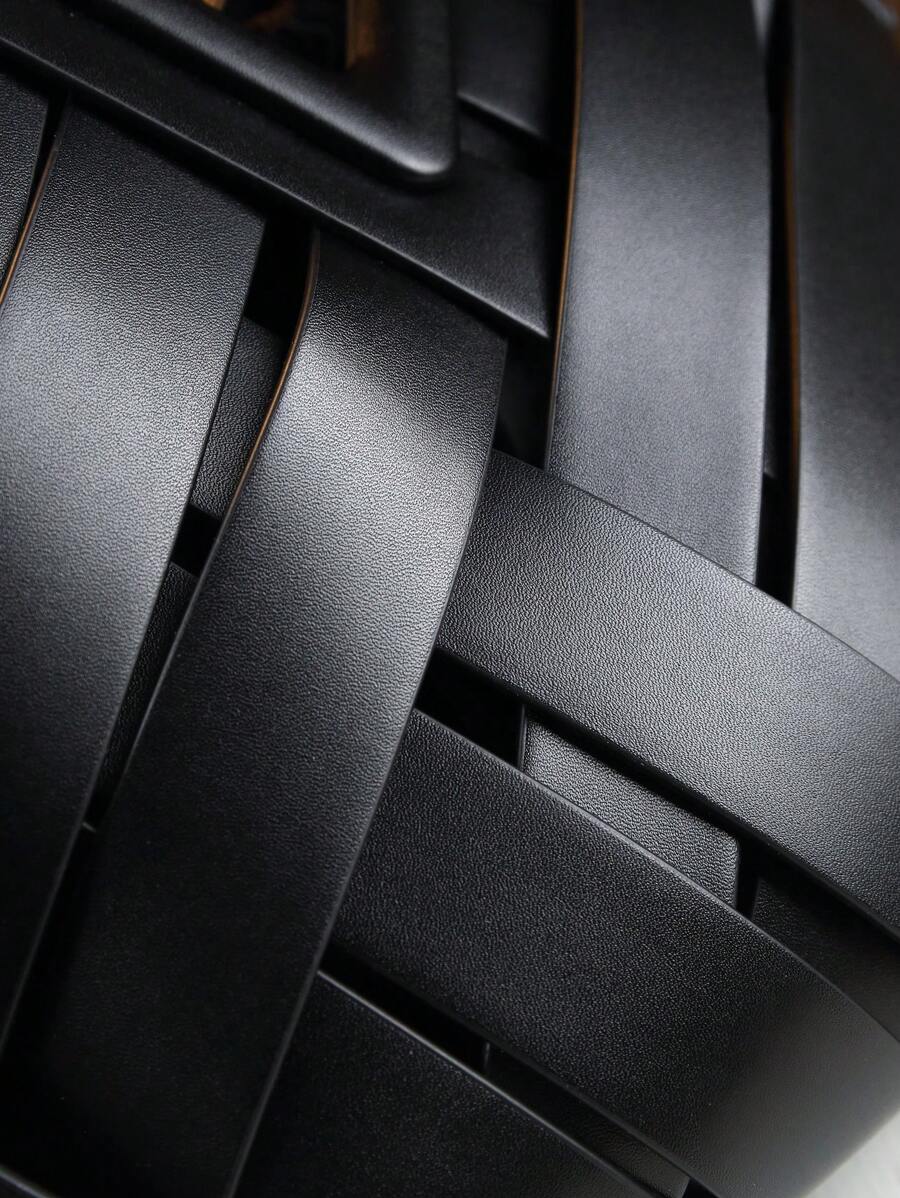 2025 Woven Design Women's Tote Bag - Inverted Triangle Casual Commuter Bag