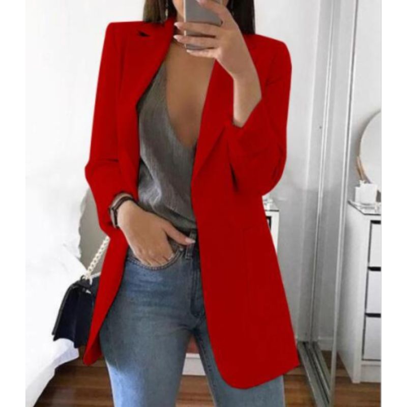 Women's Long Sleeve Formal Blazer
