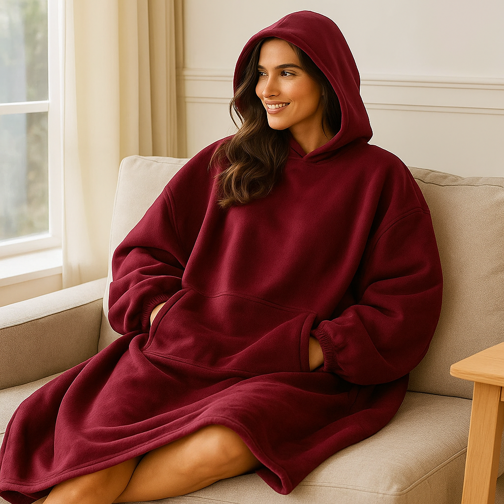 Ultra-Soft Hooded Blanket - Warm Throw