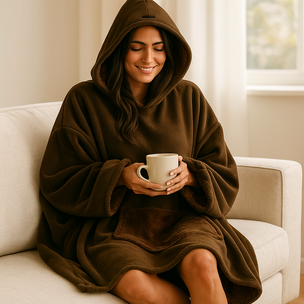 Ultra-Soft Hooded Blanket - Warm Throw