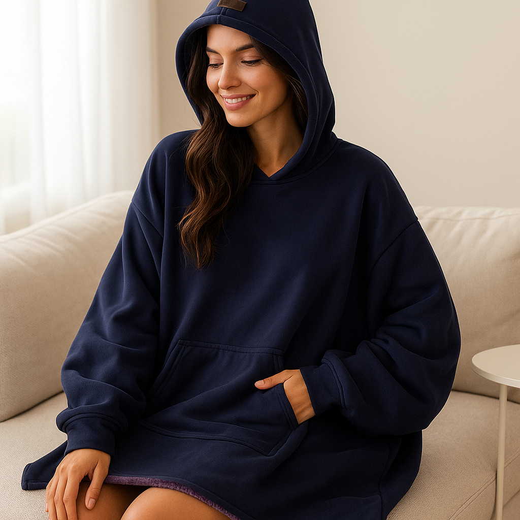 Ultra-Soft Hooded Blanket - Warm Throw