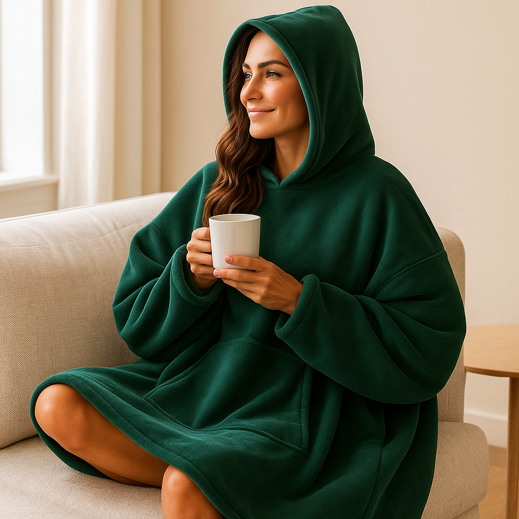 Ultra-Soft Hooded Blanket - Warm Throw