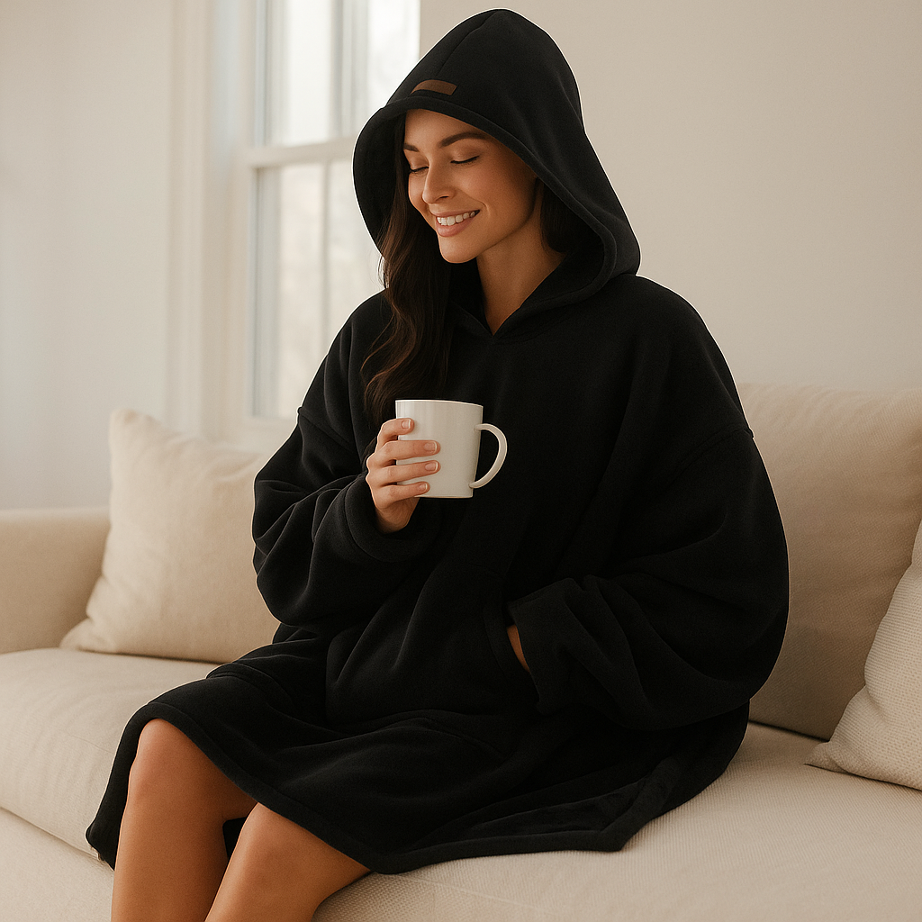 Ultra-Soft Hooded Blanket - Warm Throw