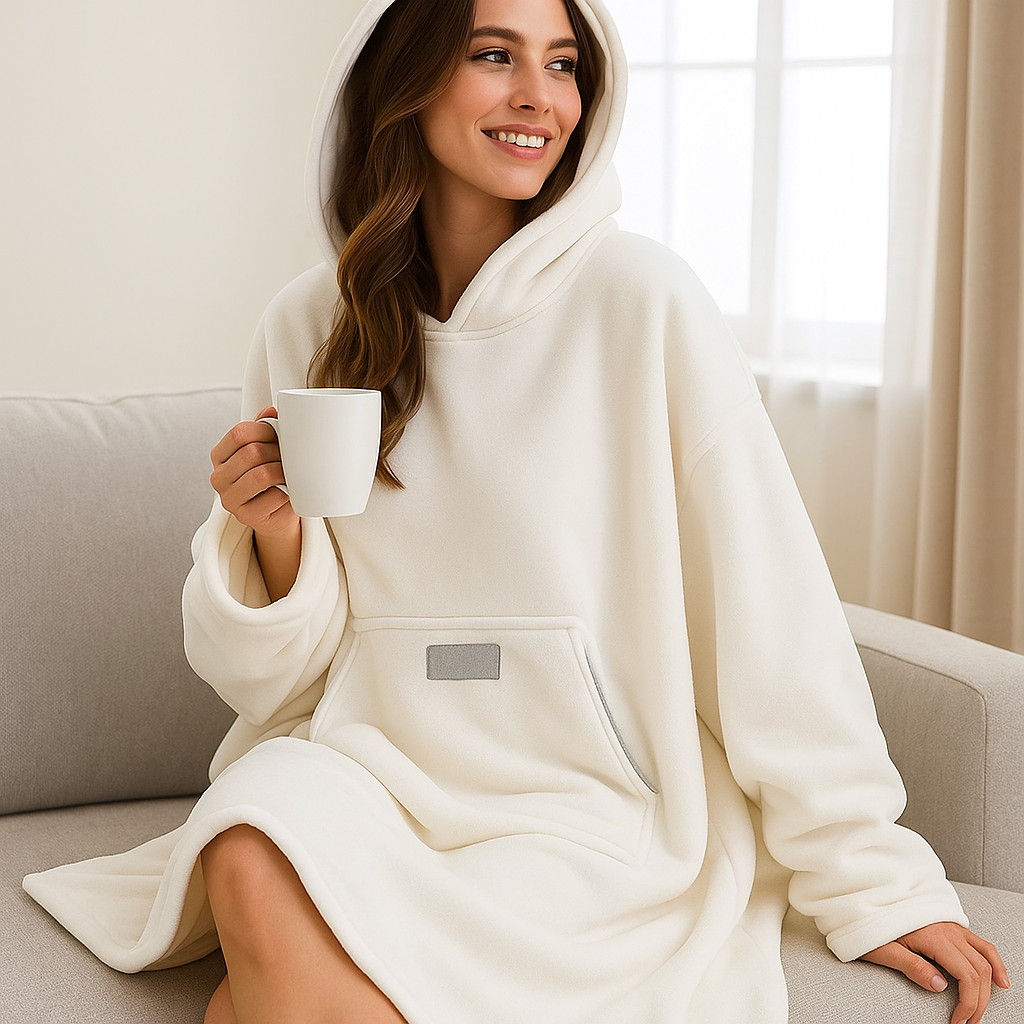Ultra-Soft Hooded Blanket - Warm Throw
