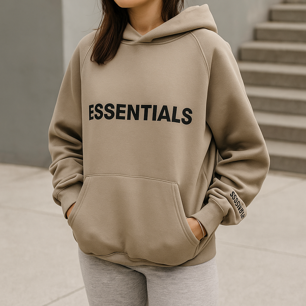 Soft Relaxed Hoodie with Kangaroo Pocket