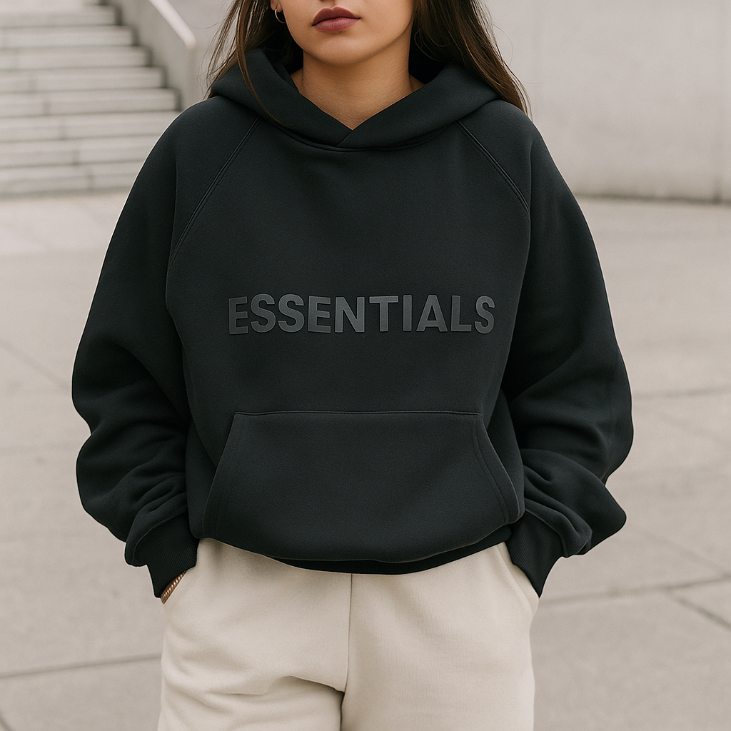 Soft Relaxed Hoodie with Kangaroo Pocket
