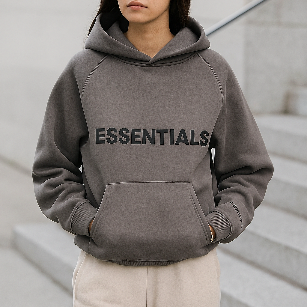 Soft Relaxed Hoodie with Kangaroo Pocket