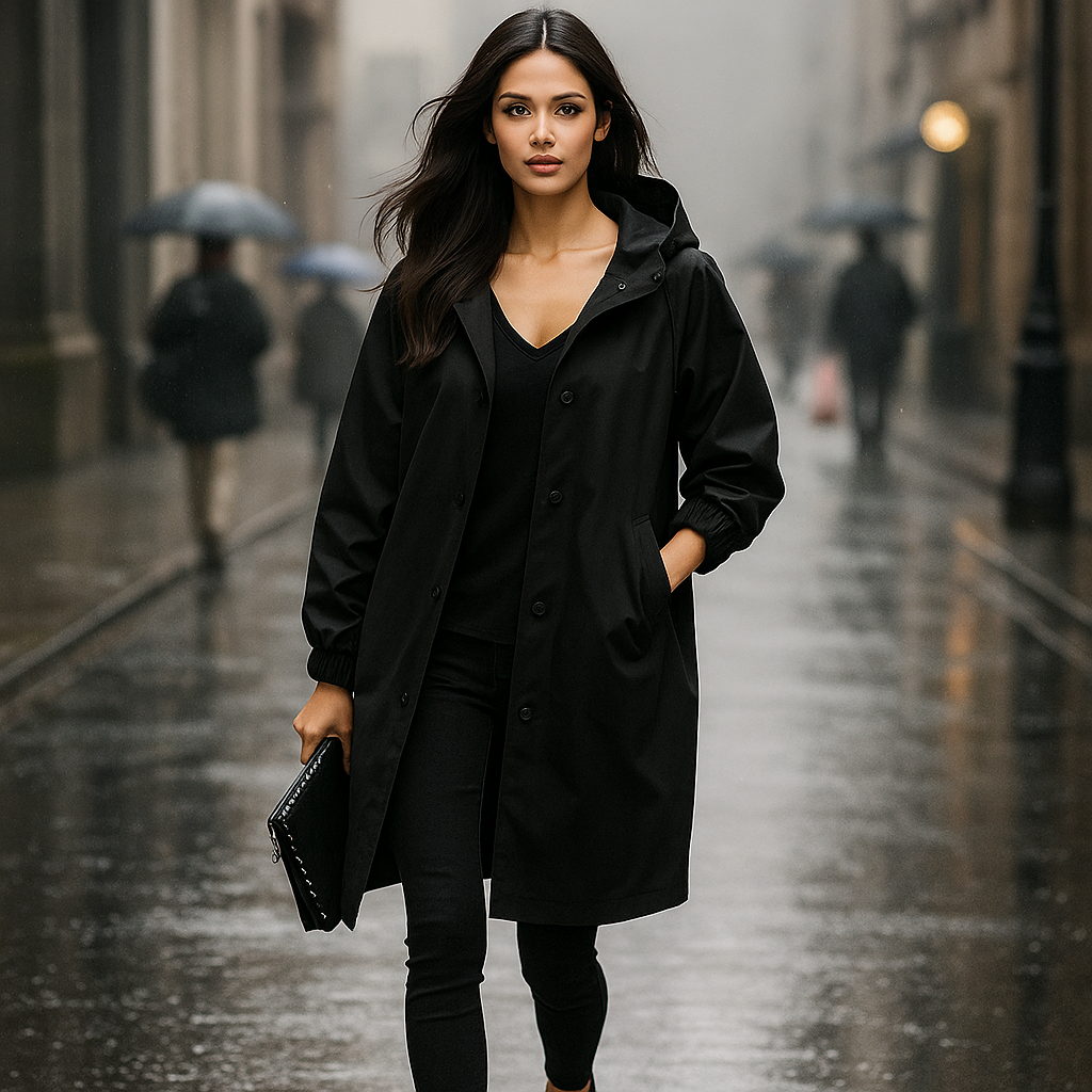 Waterproof Women's Trench Coat - Stylish & Functional