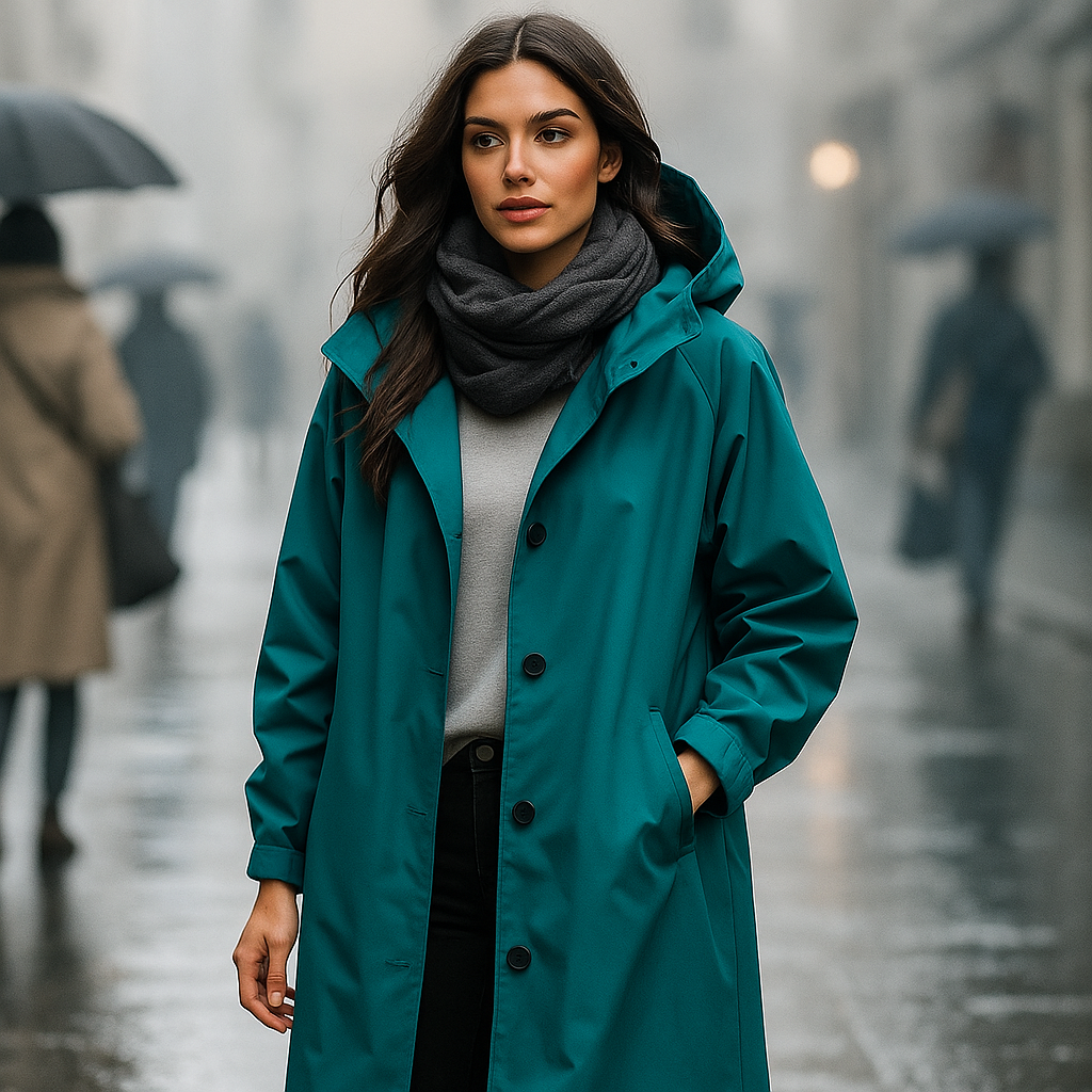 Waterproof Women's Trench Coat - Stylish & Functional