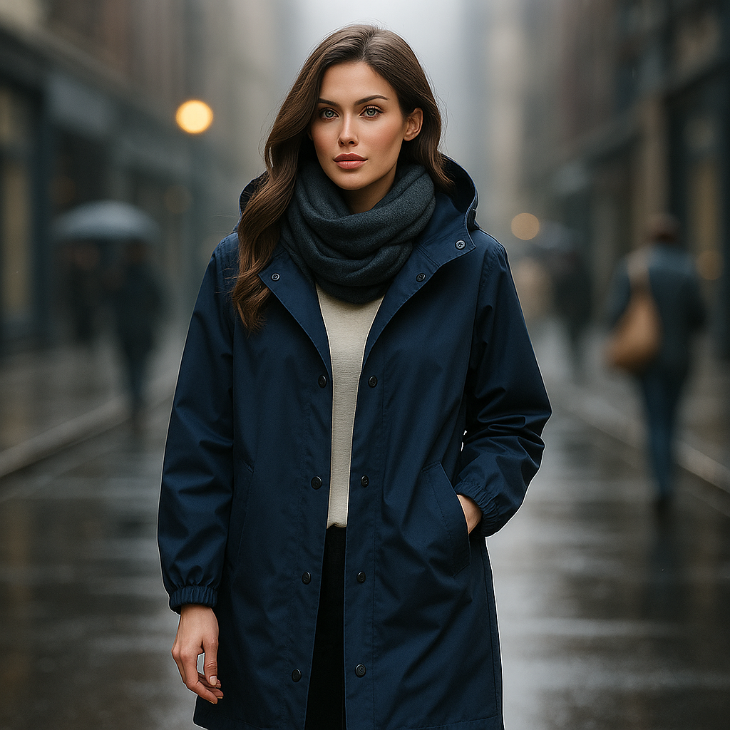 Waterproof Women's Trench Coat - Stylish & Functional
