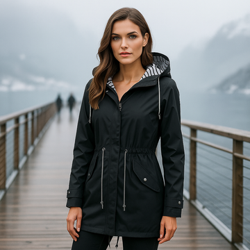 Waterproof Hooded Jacket - Comfortable & Protective