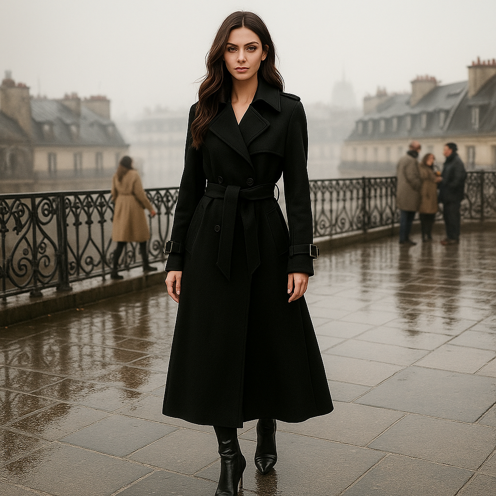 Elegant Trench Coat - Timeless Style
