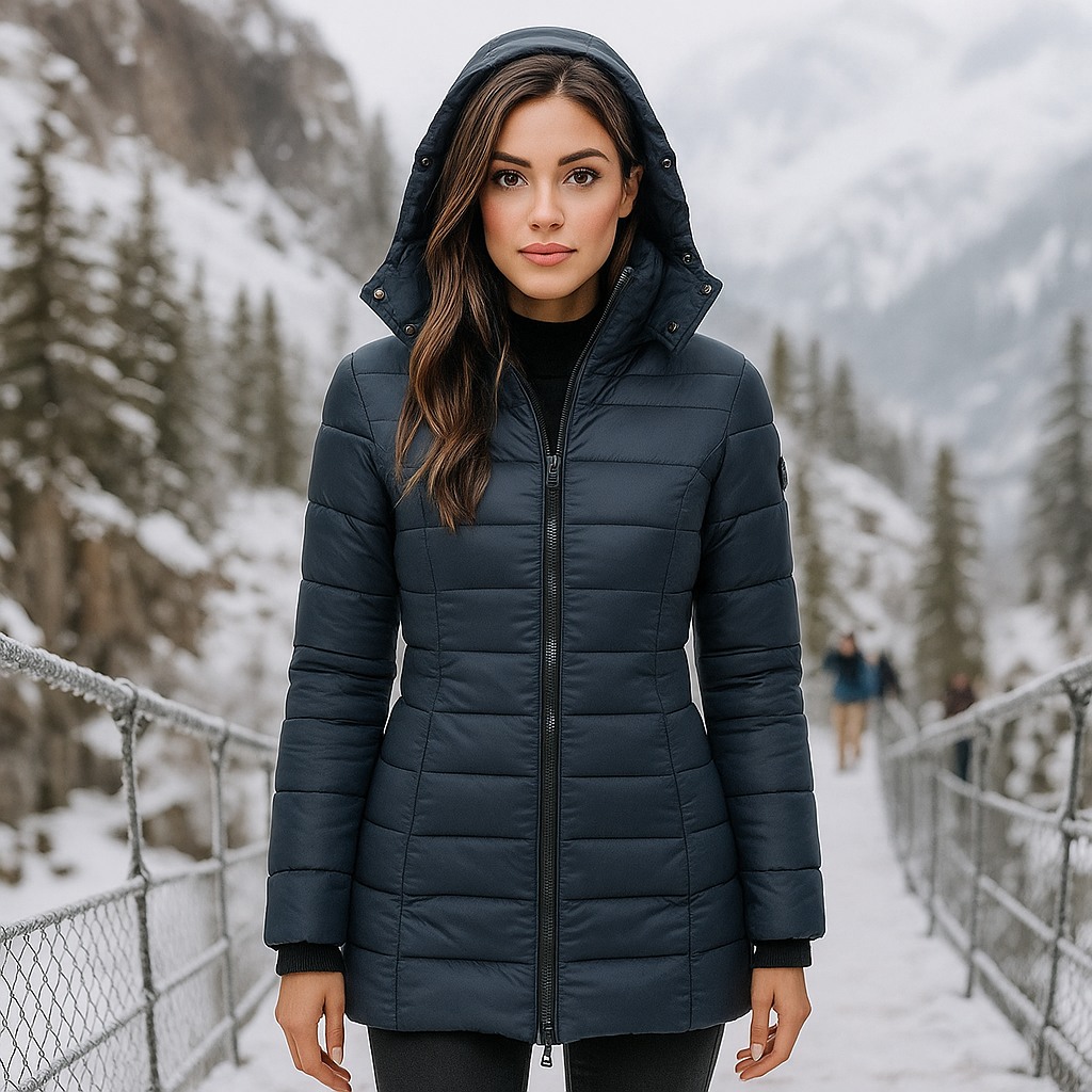 Warm Waterproof Winter Jacket - Stylish Design
