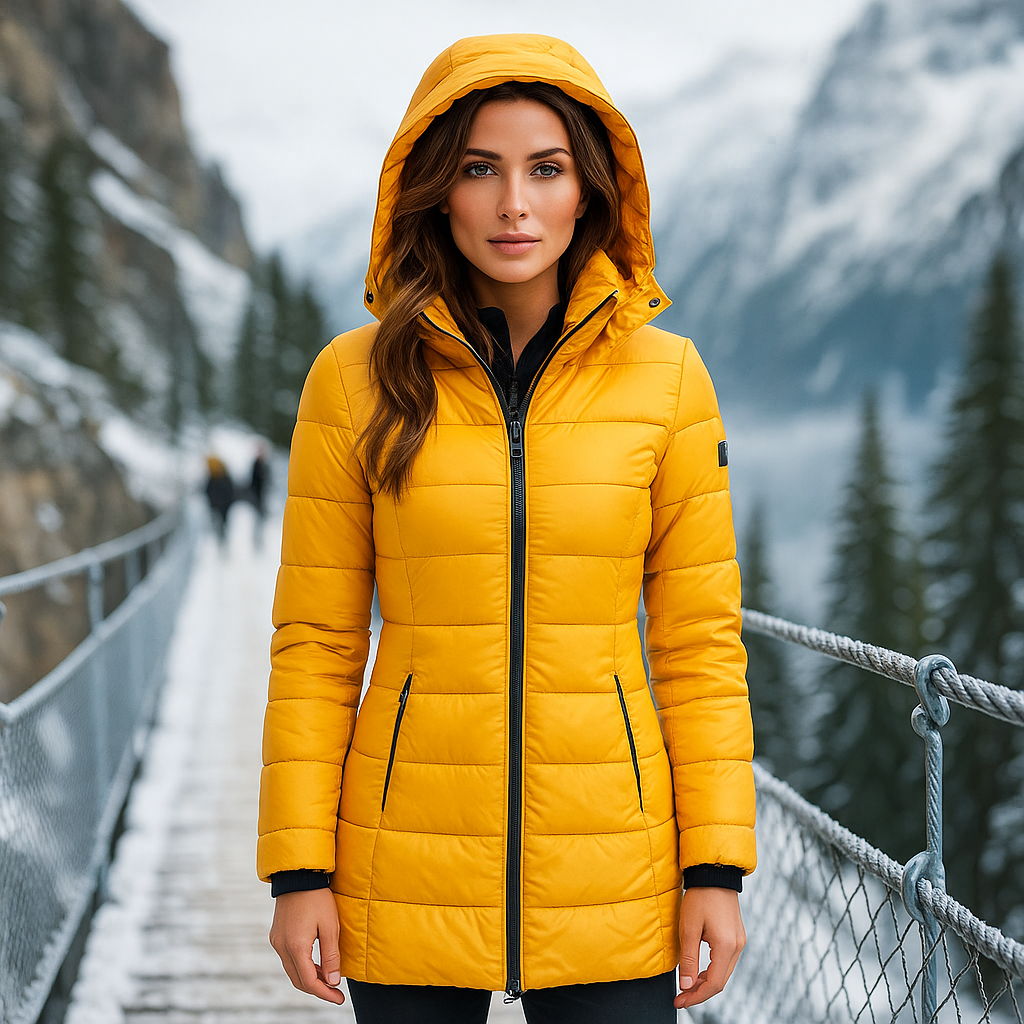 Warm Waterproof Winter Jacket - Stylish Design