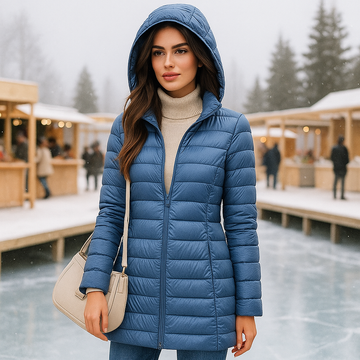 Women's Ultralight Winter Jacket - Warm & Comfortable