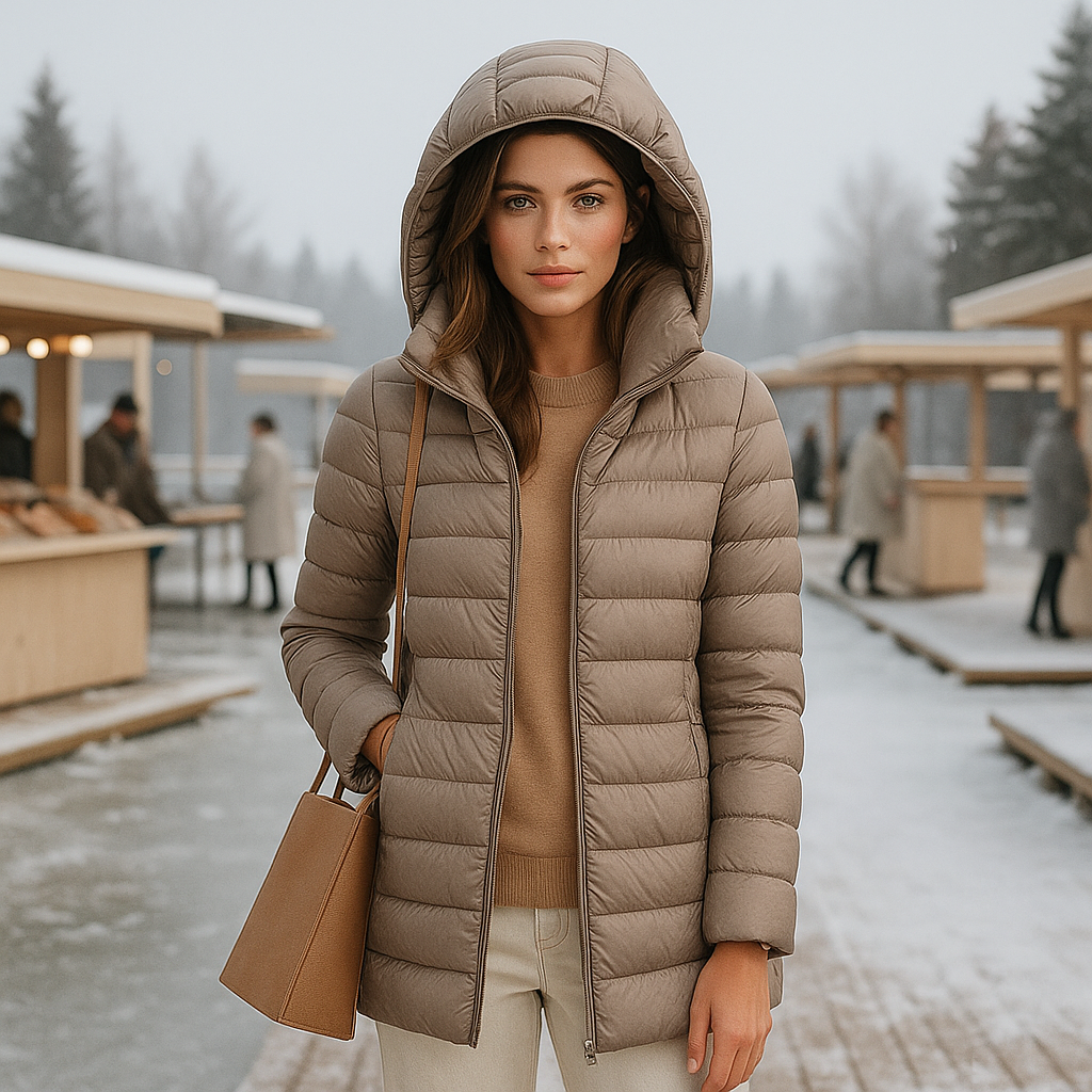 Women's Ultralight Winter Jacket - Warm & Comfortable