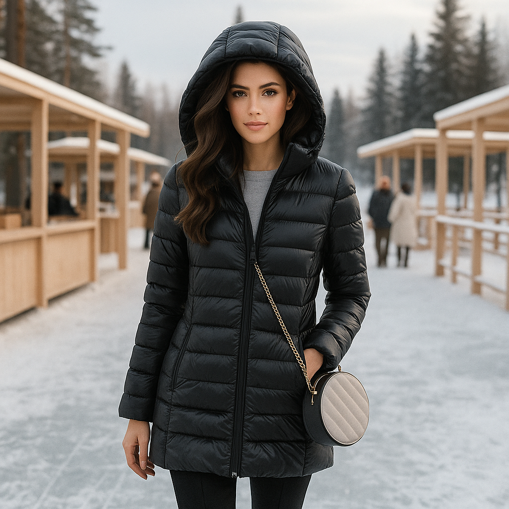 Women's Ultralight Winter Jacket - Warm & Comfortable