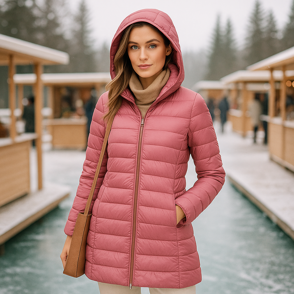 Women's Ultralight Winter Jacket - Warm & Comfortable