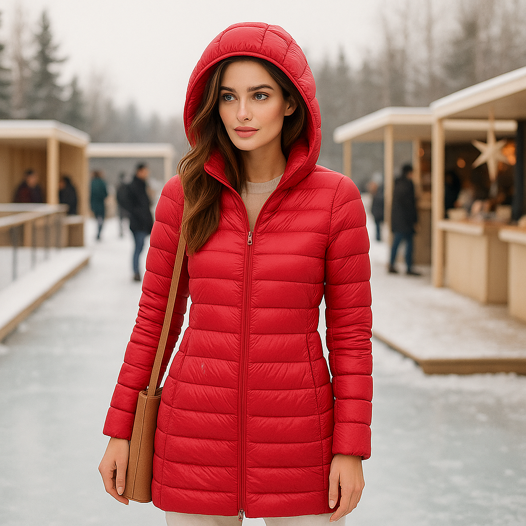 Women's Ultralight Winter Jacket - Warm & Comfortable