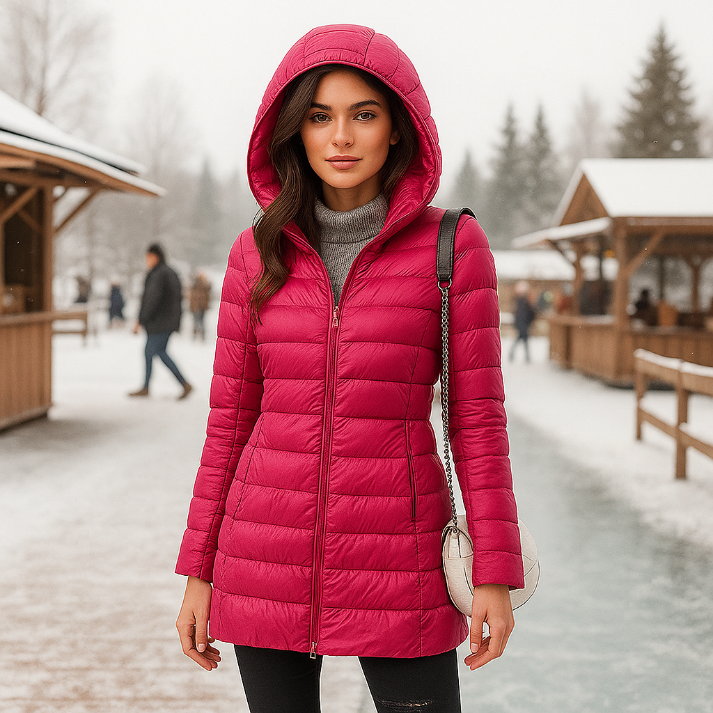 Women's Ultralight Winter Jacket - Warm & Comfortable