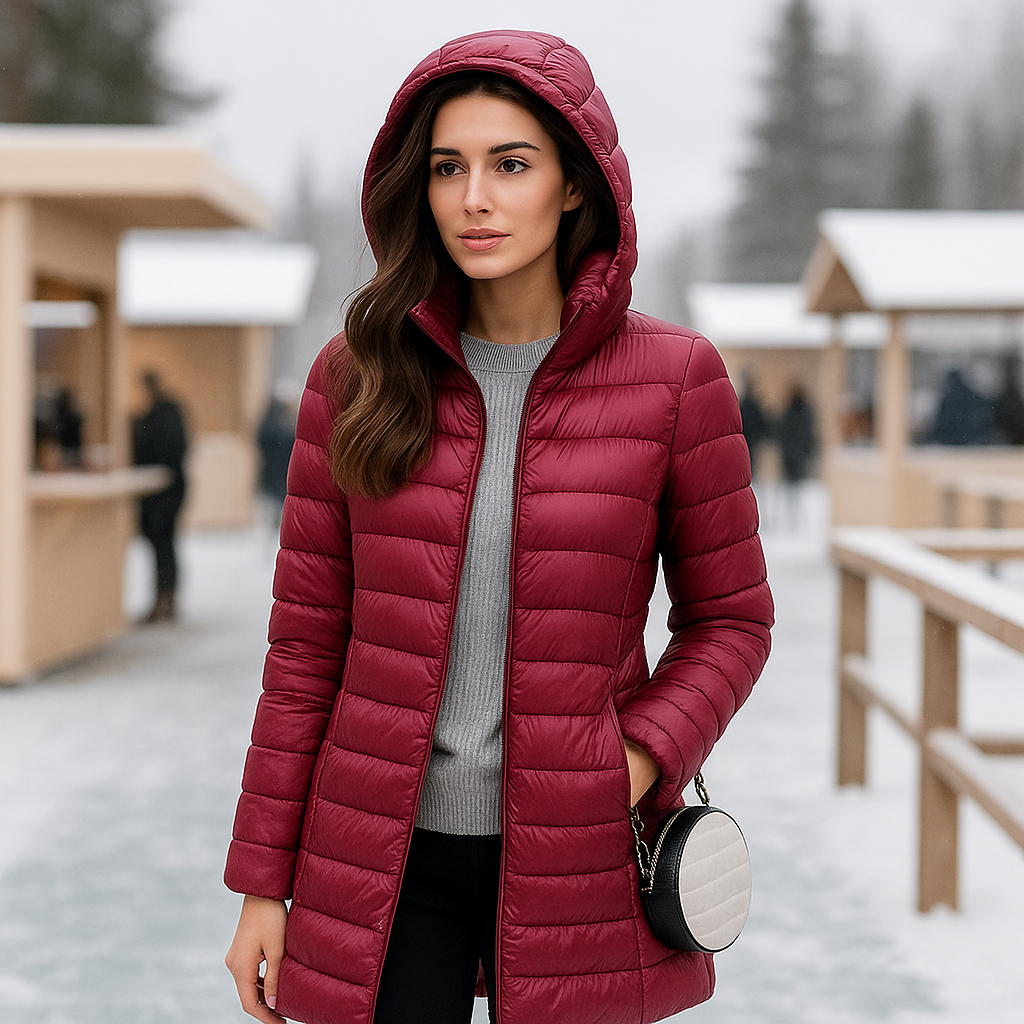 Women's Ultralight Winter Jacket - Warm & Comfortable