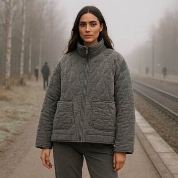 Warm & Stylish Quilted Winter Jacket for Women