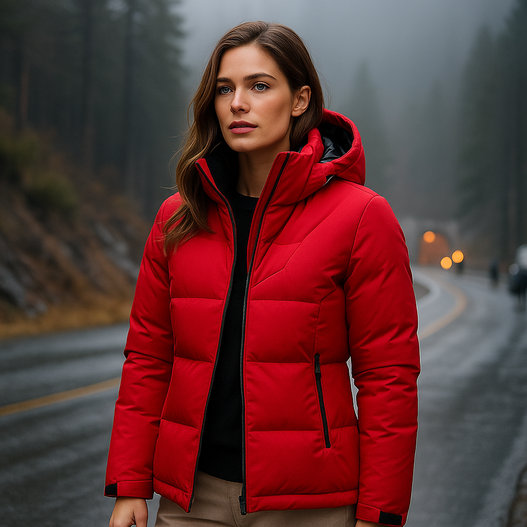 Extremely Warm Winter Jacket with Detachable Hood