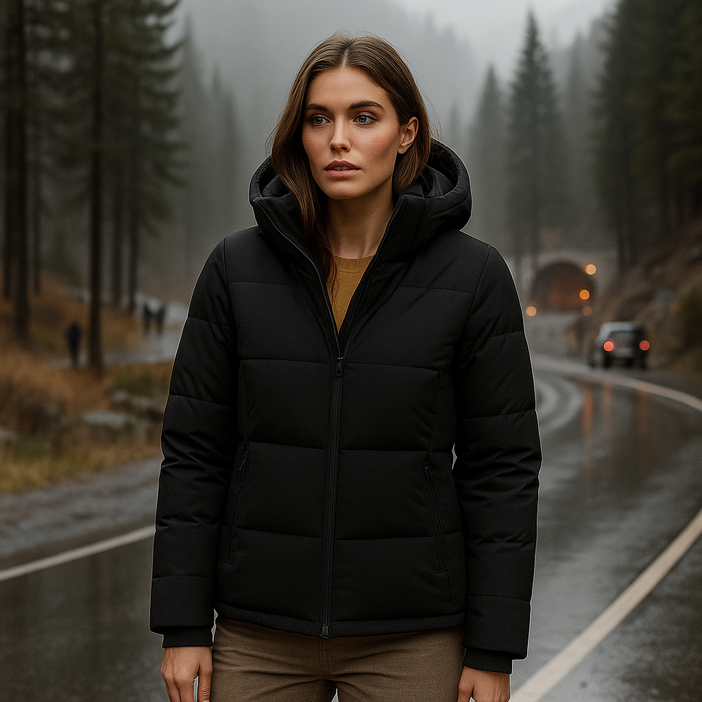Extremely Warm Winter Jacket with Detachable Hood