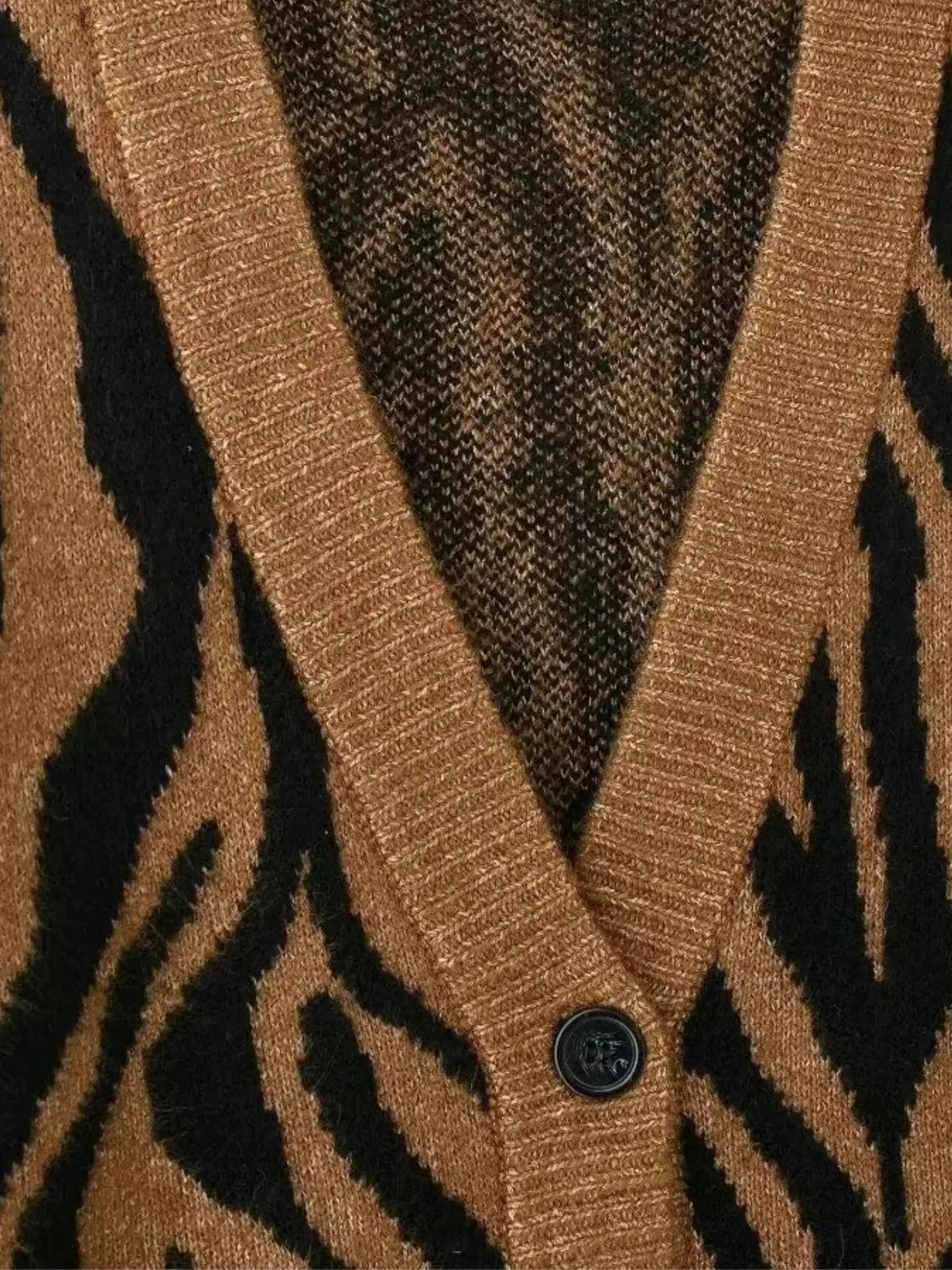 Zebra Striped Knitwear for Women