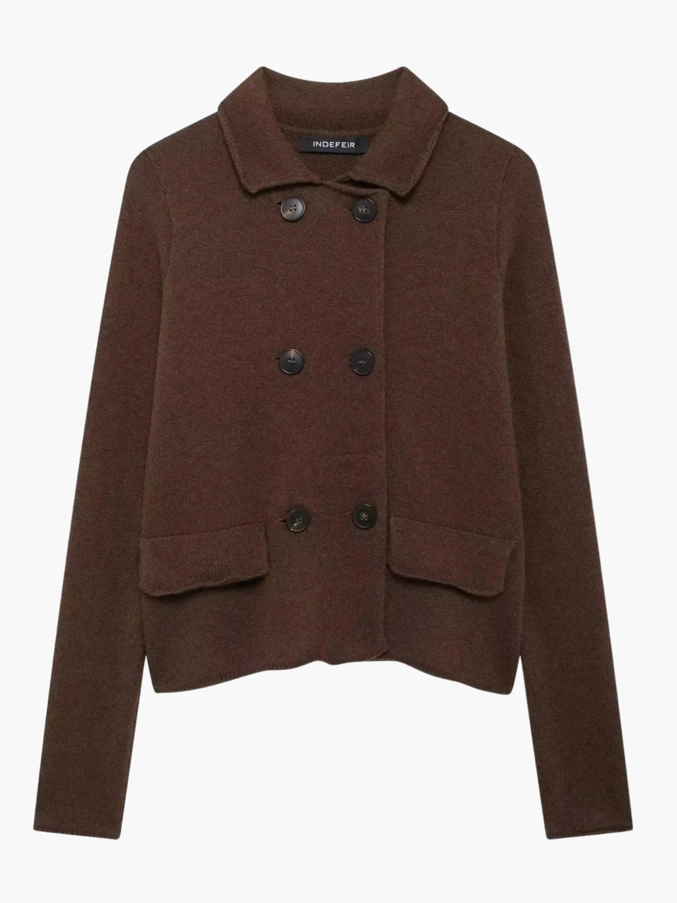 Double-Breasted Cardigan