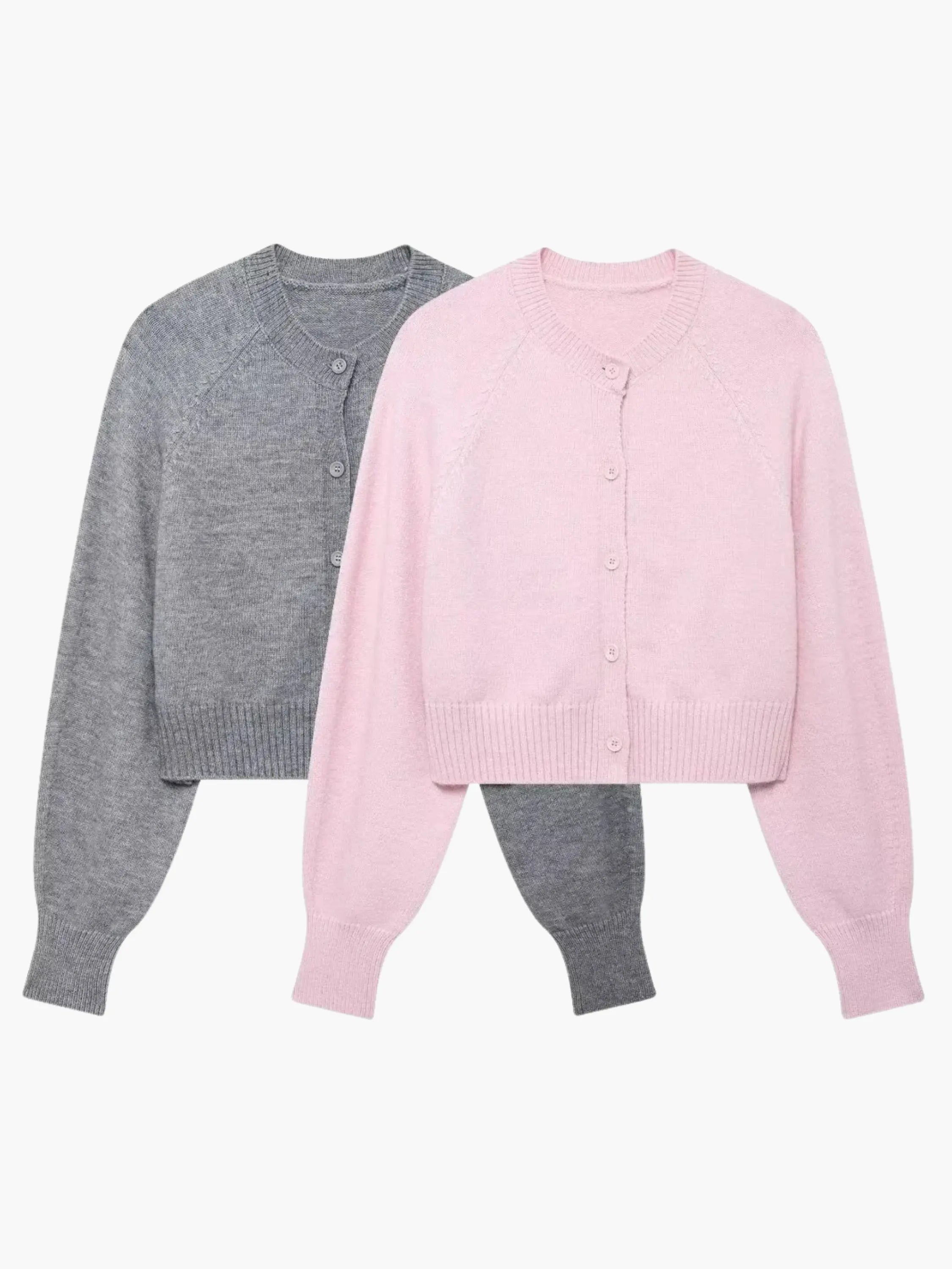 Knitted Short Cardigan