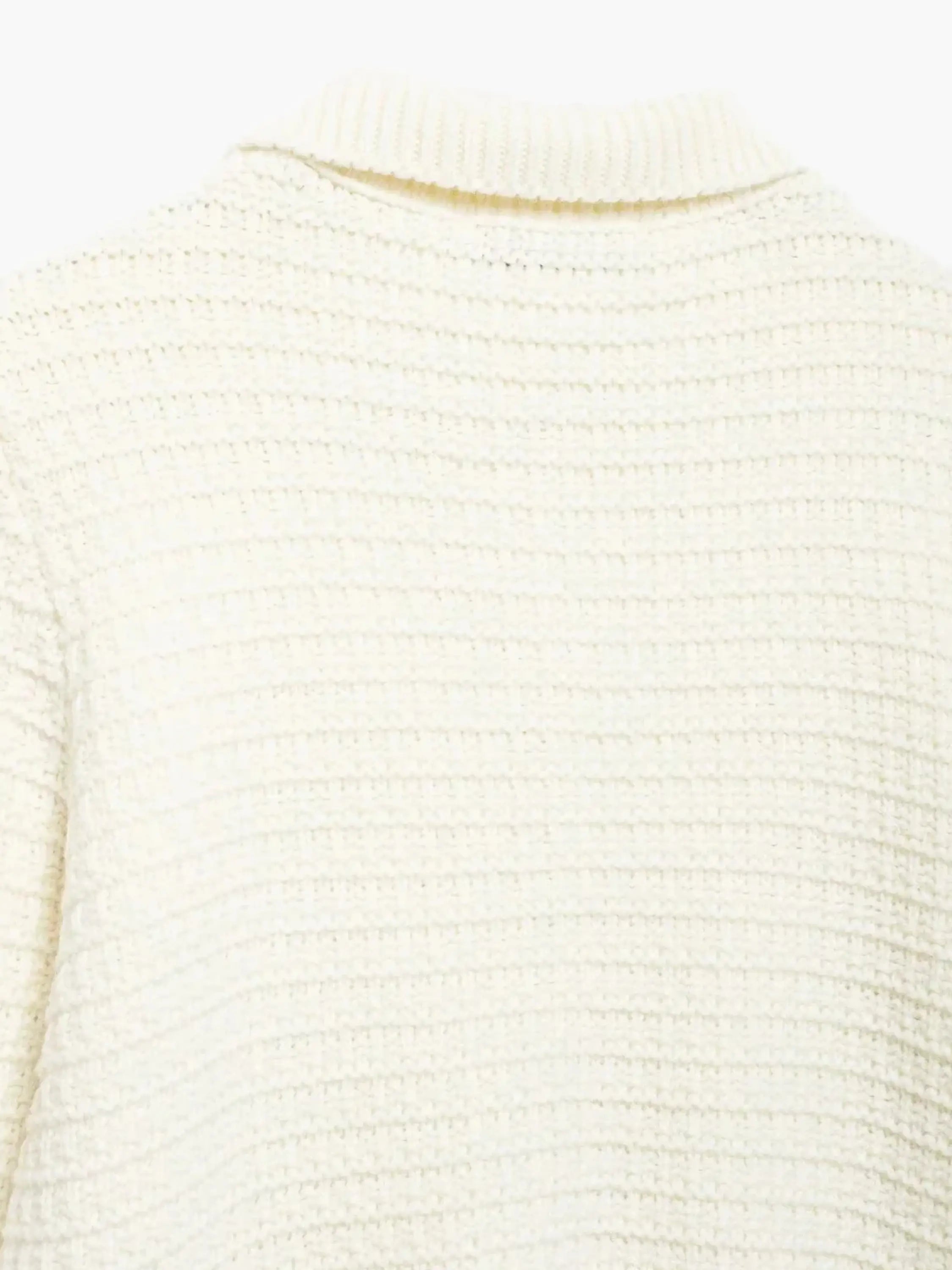 Textured Button Placket Cardigan