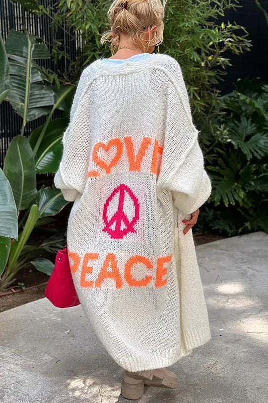LOVE & PEACE Cardigan