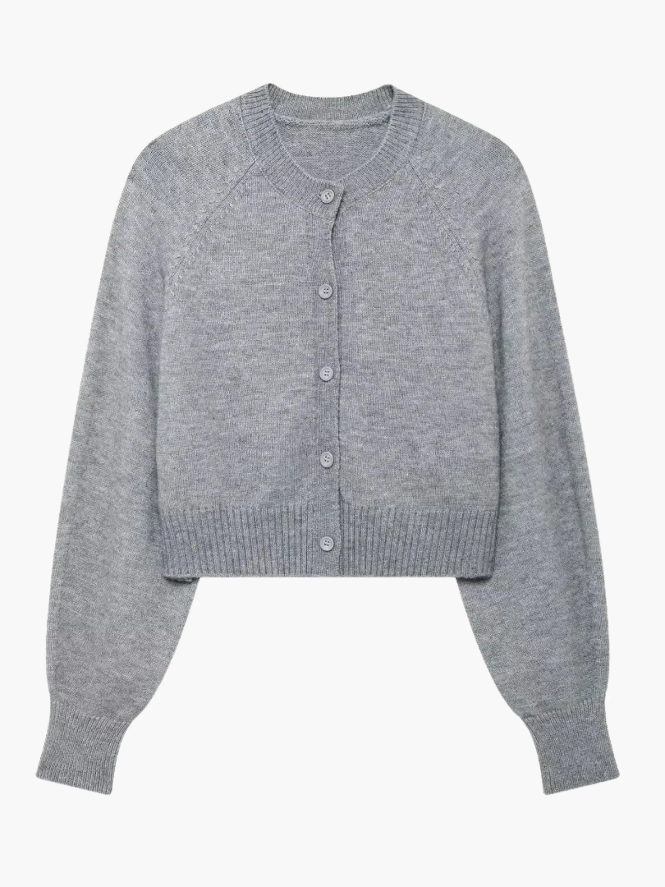 Knitted Short Cardigan