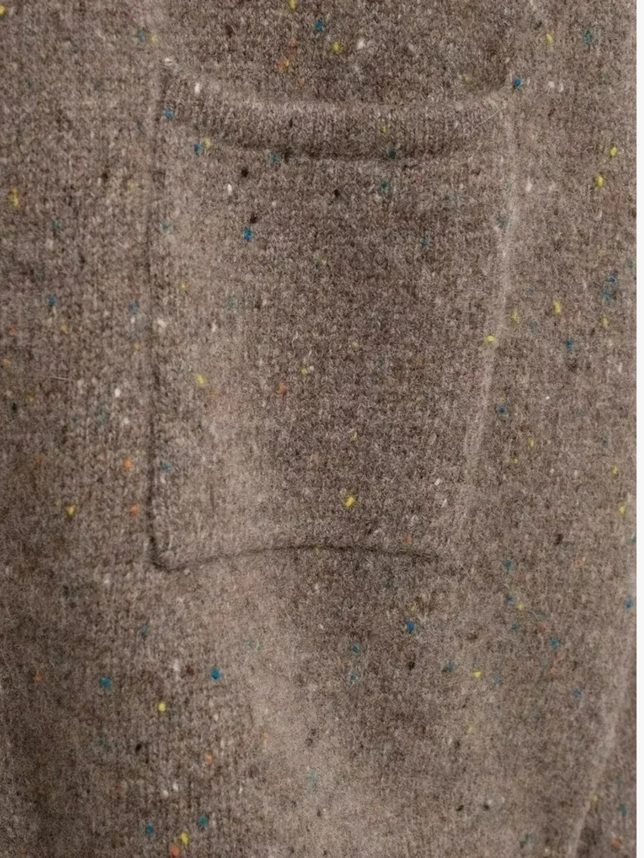 Open Front High Collar Cardigan