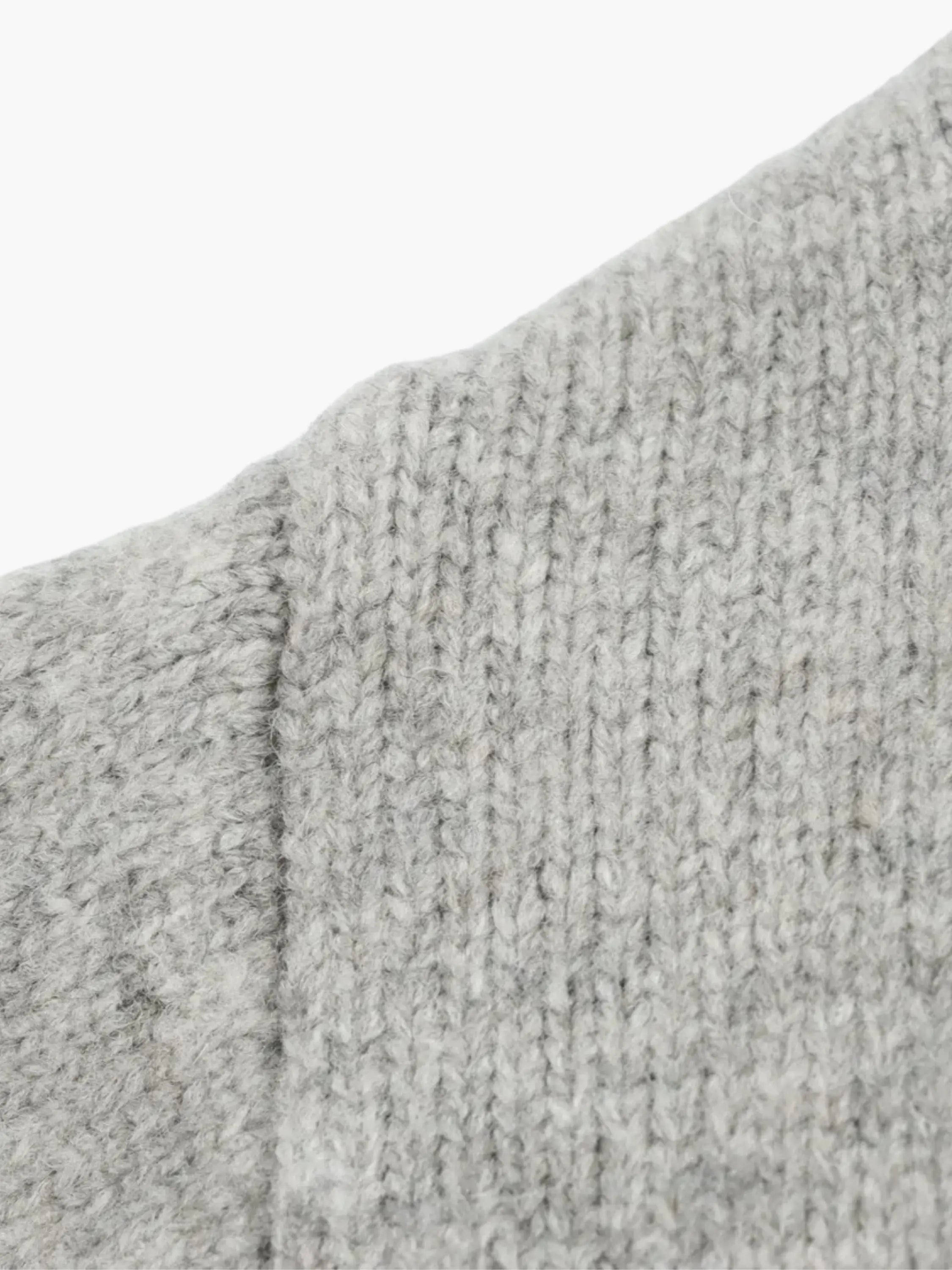 Zippered Hoodie Cardigan