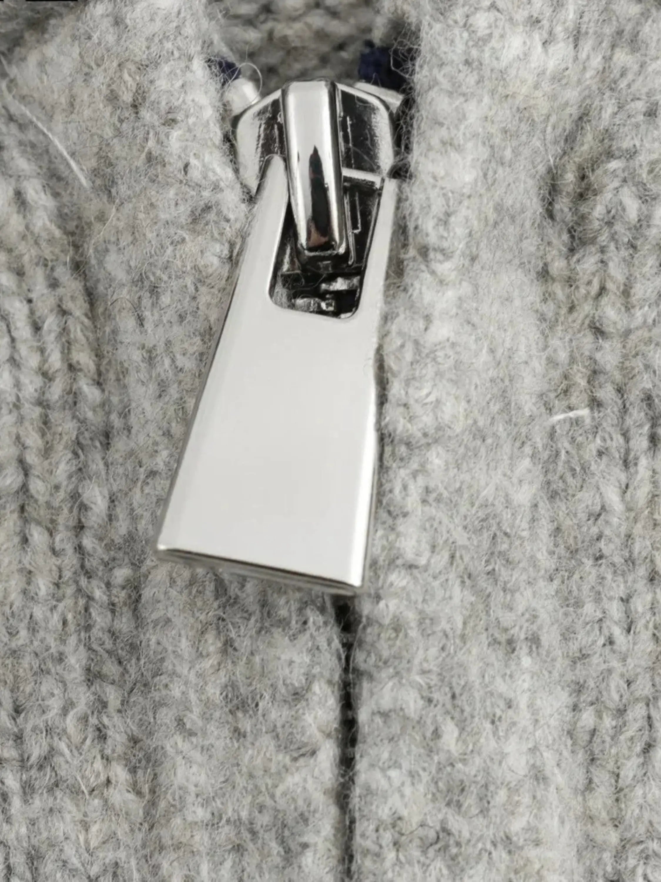 Zippered Hoodie Cardigan