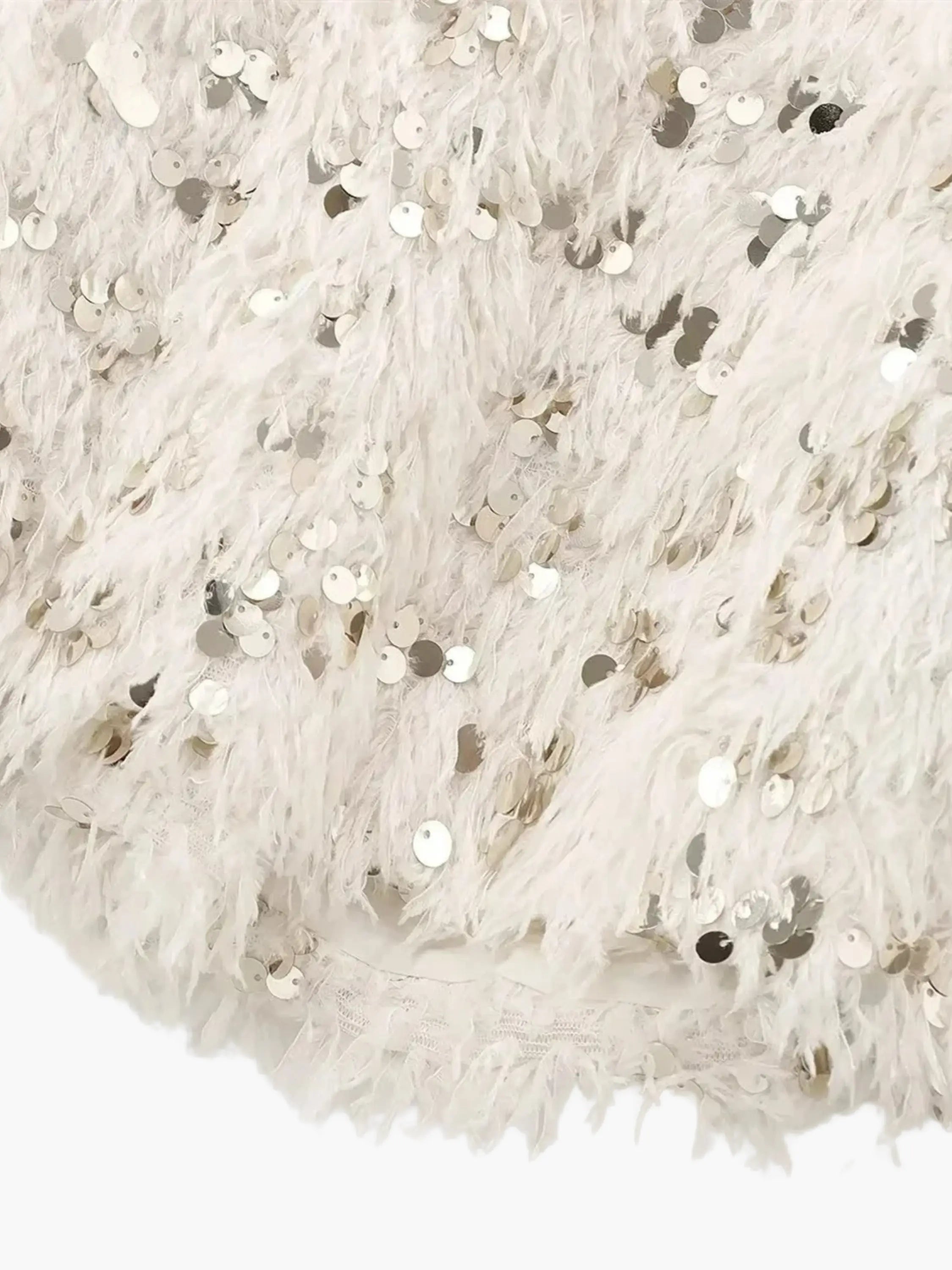 Glam Glitter Knit Sweater for Women