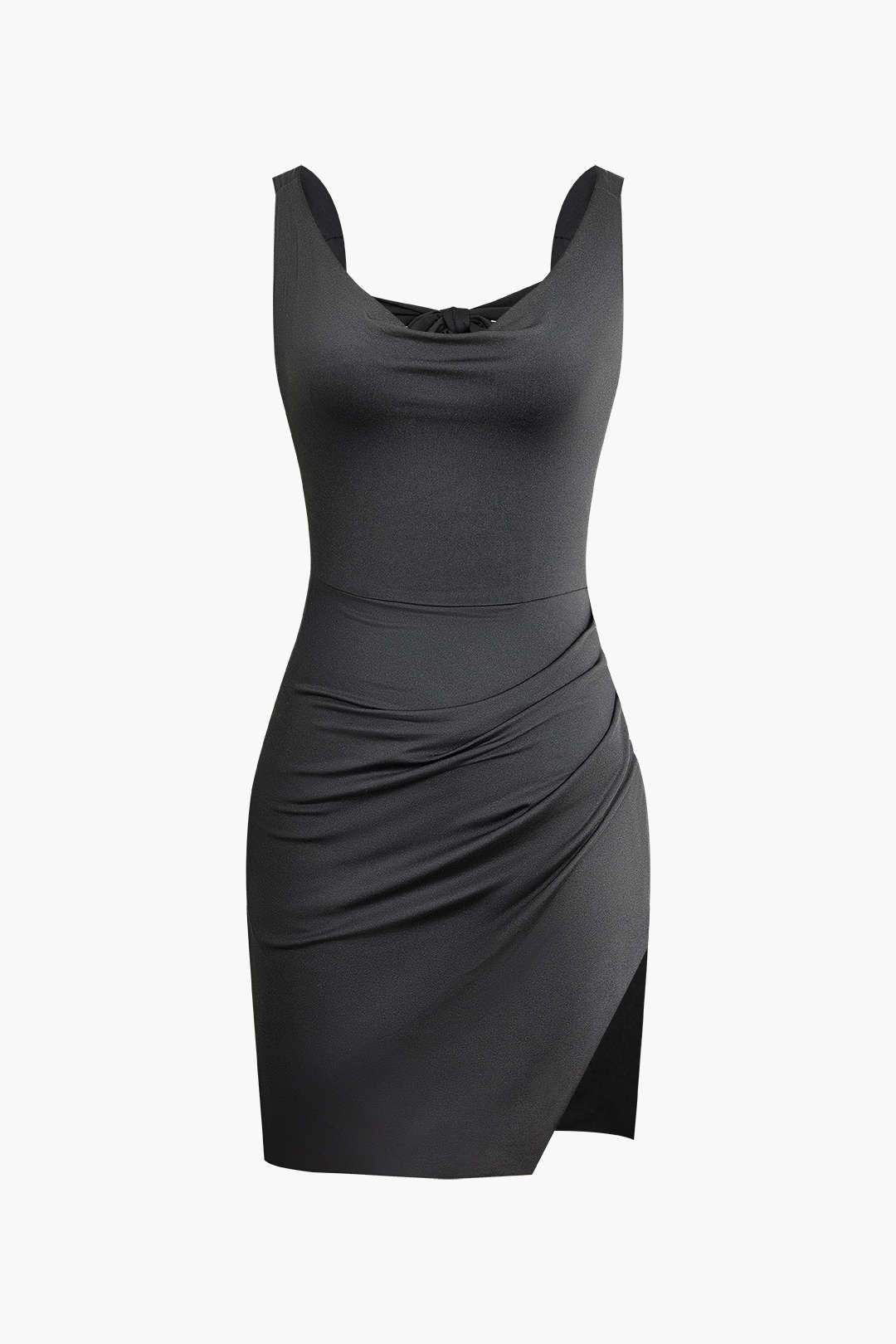Tie-Back Bodycon Mini Dress – Sensual Silhouette for Special Occasions