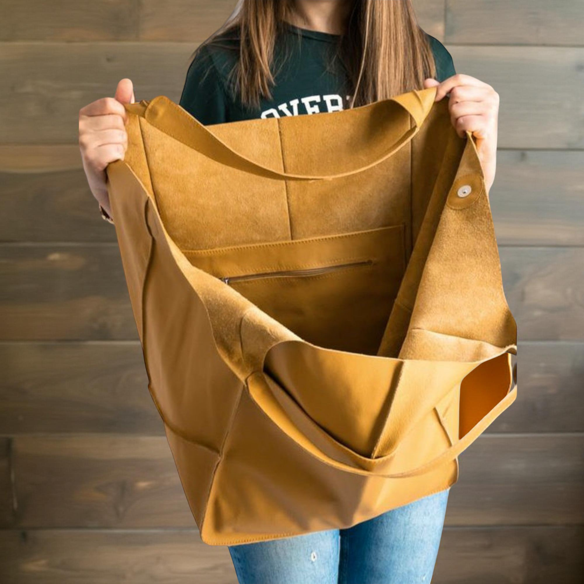 Aurora - Vegan Leather Tote Bag - Sustainable Handbag for Work & Travel