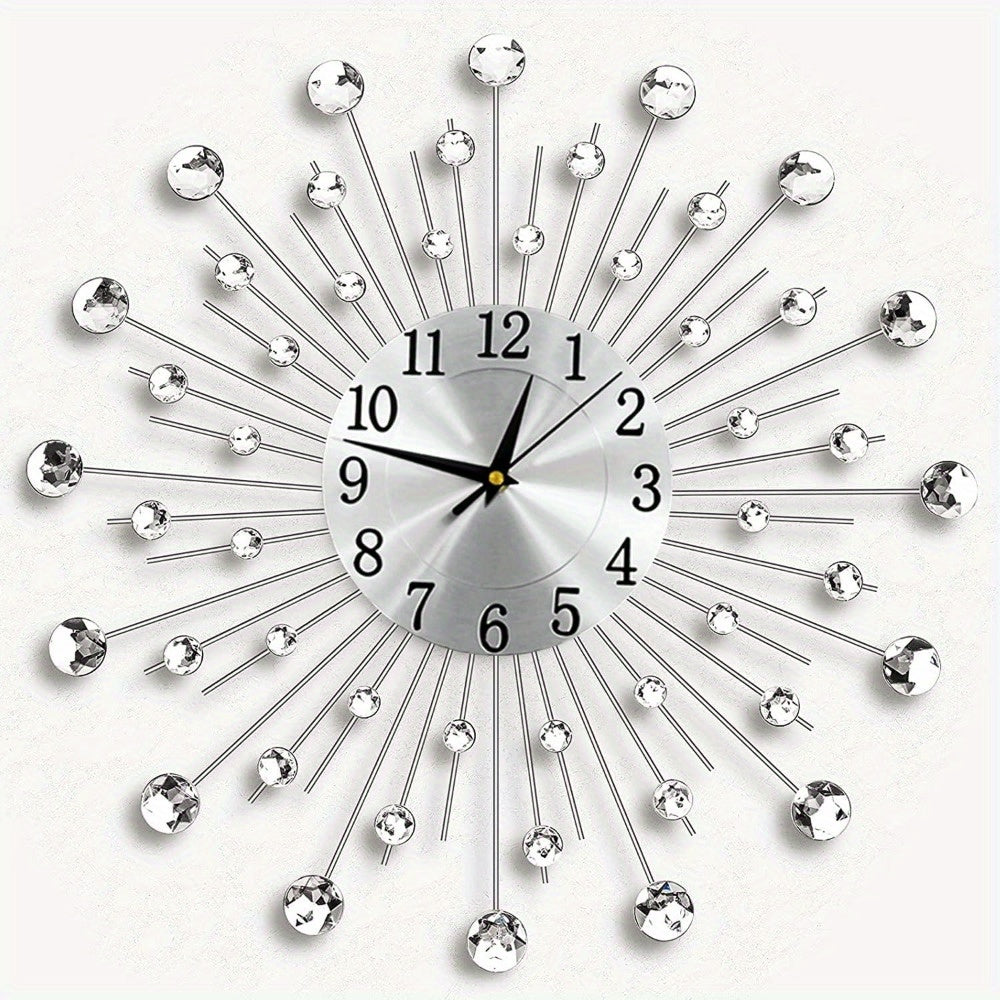 Large Pendulum Wall Clock - Modern Giant Battery Operated Clock