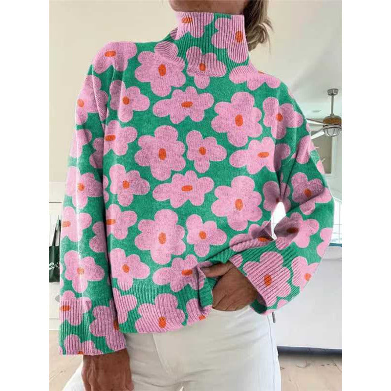 Cape Cardigan - Elegant Draped Knit Sweater