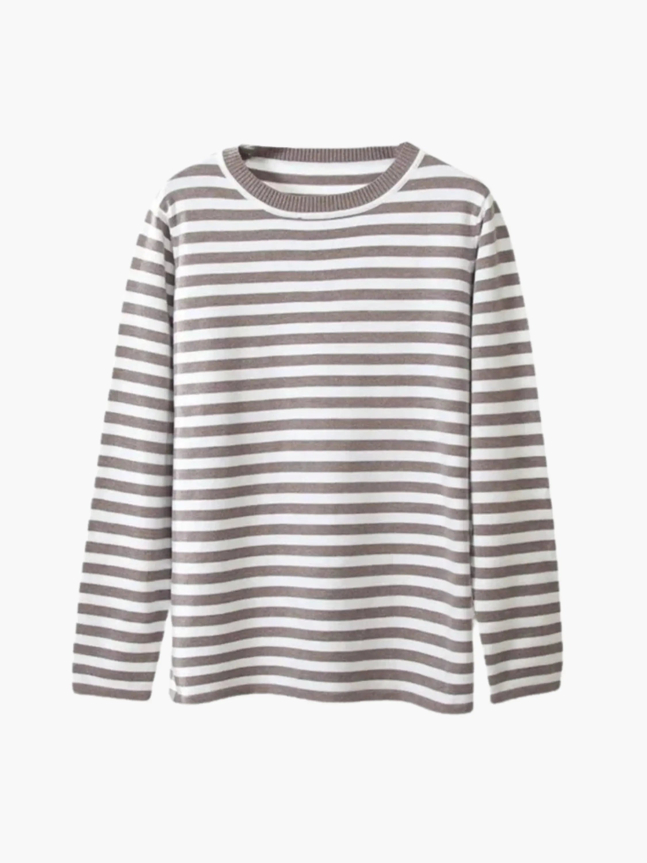 Striped Knit Sweater