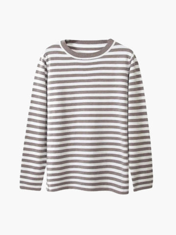 Striped Knit Sweater